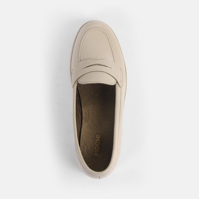 Mochi Women Beige Casual Loafers (SKU: 31-882-20-36)