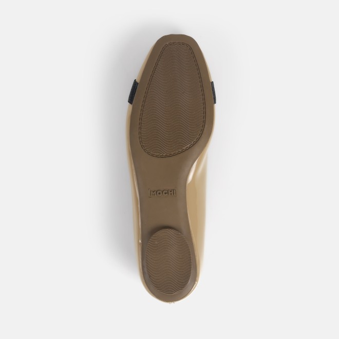 Mochi Women Beige Casual Ballerinas (SKU: 31-886-20-36)
