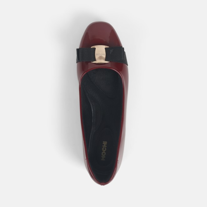 Mochi Women Wine Casual Ballerinas (SKU: 31-886-58-37)