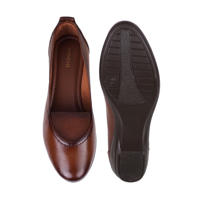 Mochi Women Rust Casual Ballerinas (SKU: 31-900057-91-36)