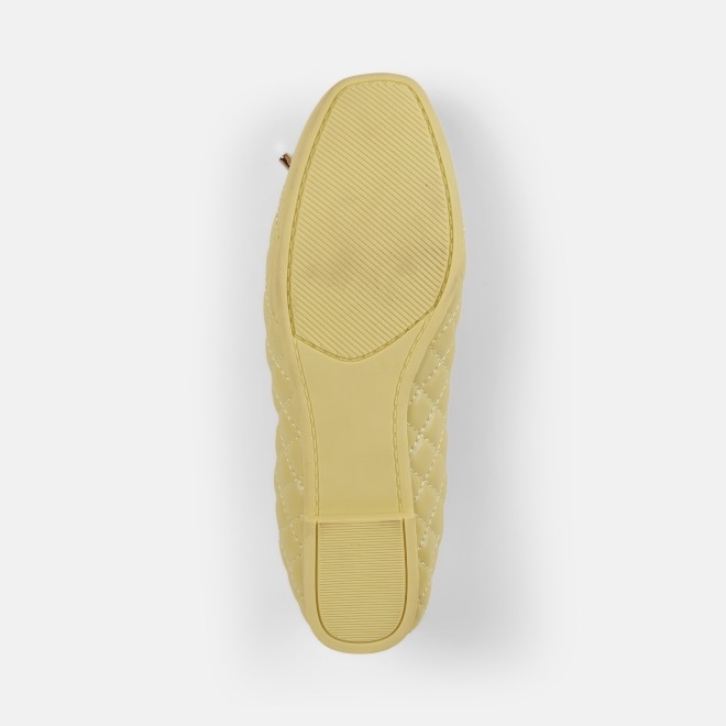 Mochi Women Yellow Casual Ballerinas (SKU: 31-900123-33-36)