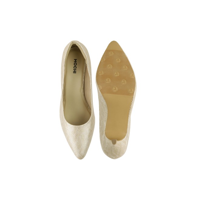 Mochi Women Gold Formal Pumps (SKU: 31-900755-15-36)