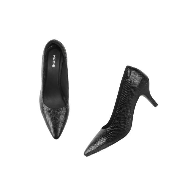 Mochi Women Black Formal Pumps (SKU: 31-900755-11-36)