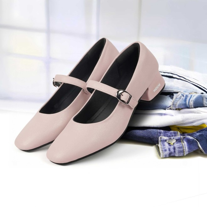 Women Pink Formal Slip Ons