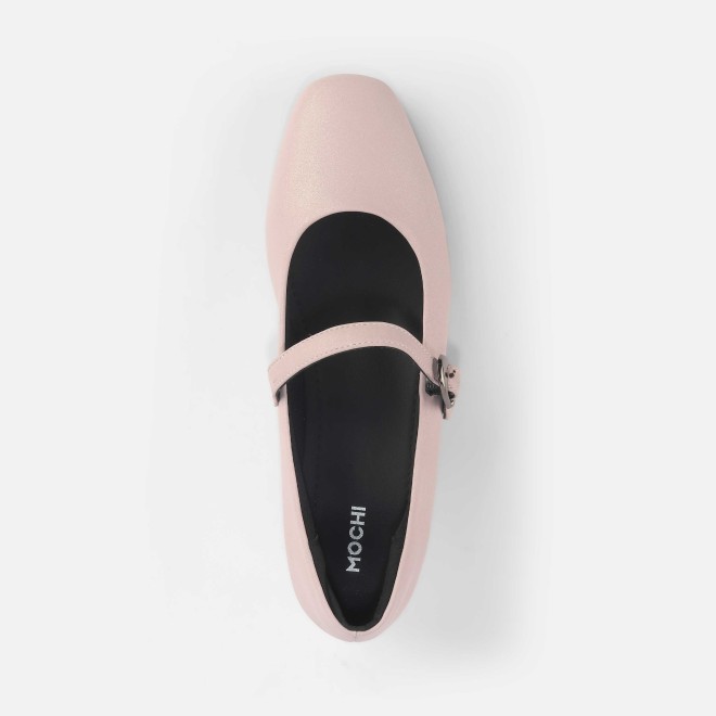 Mochi Women Pink Formal Slip Ons (SKU: 31-900892-24-36)