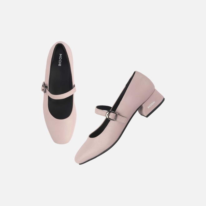 Mochi Women Pink Formal Slip Ons (SKU: 31-900892-24-36)