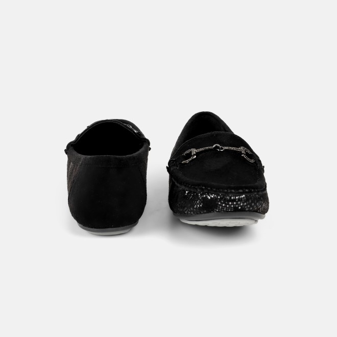 Mochi Women Black Casual Loafers (SKU: 31-905-11-36)