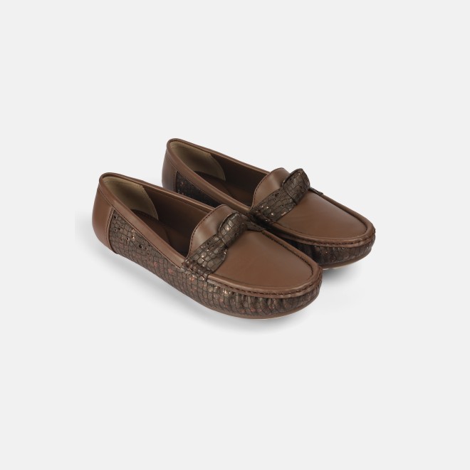 Mochi Women Brown Casual Loafers (SKU: 31-907-12-36)