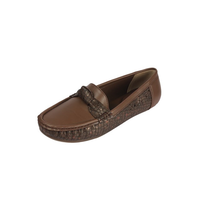 Mochi Women Brown Casual Loafers (SKU: 31-907-12-36)