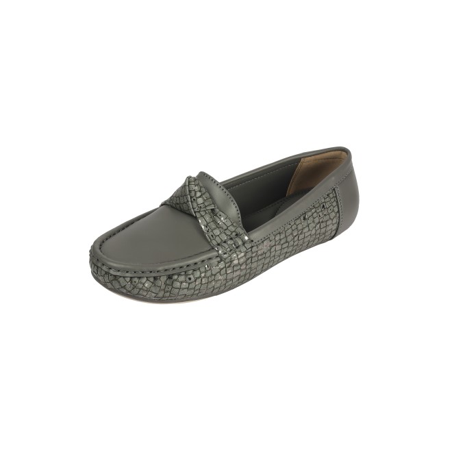 Mochi Women Grey Casual Loafers (SKU: 31-907-14-36)