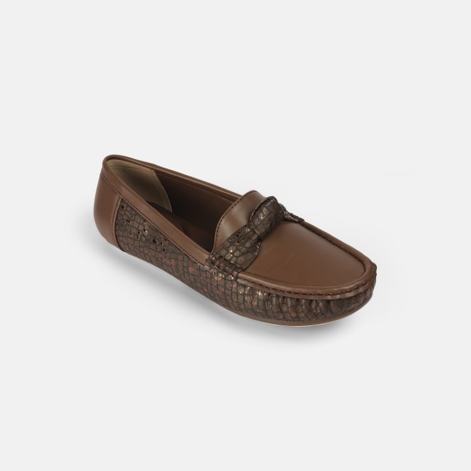 Mochi Women Brown Casual Loafers (SKU: 31-907-12-36)