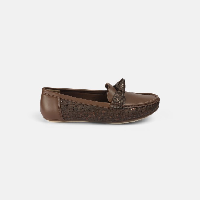 Mochi Women Brown Casual Loafers (SKU: 31-907-12-36)