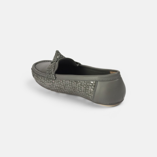 Mochi Women Grey Casual Loafers (SKU: 31-907-14-36)