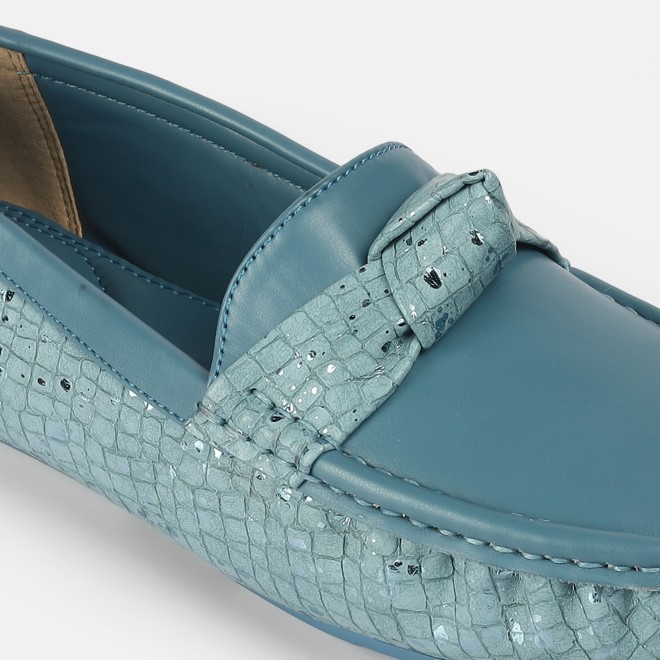 Mochi Women Blue Casual Loafers (SKU: 31-907-45-36)
