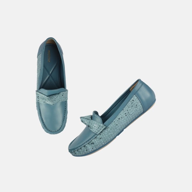 Mochi Women Blue Casual Loafers (SKU: 31-907-45-36)