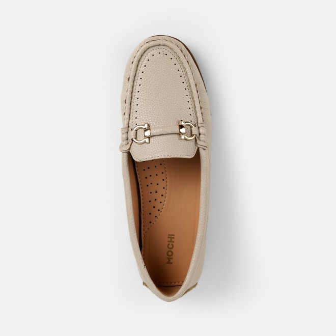 Mochi Women Light-beige Casual Loafers (SKU: 31-916-84-36)