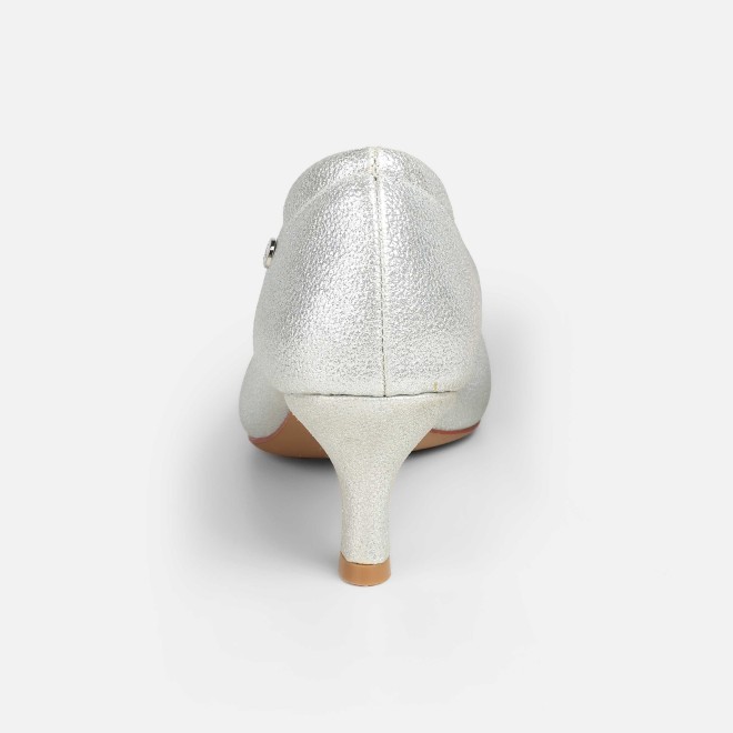 Mochi Women Silver Formal Pumps (SKU: 31-926-27-36)