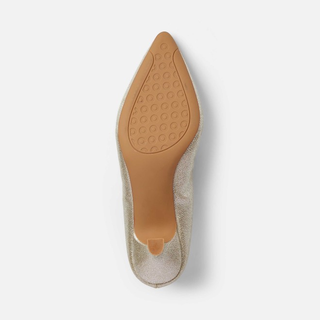 Mochi Women Gold Formal Pumps (SKU: 31-926-15-36)
