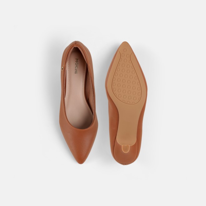 Mochi Women Tan Formal Pumps (SKU: 31-926-23-36)