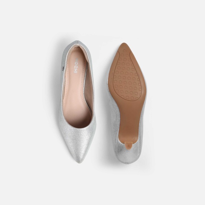 Mochi Women Silver Formal Pumps (SKU: 31-926-27-36)