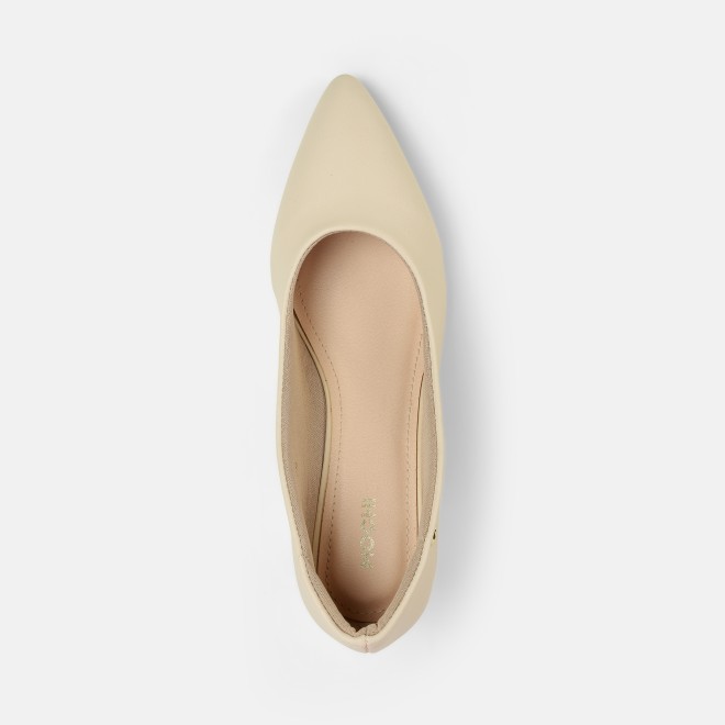 Mochi Women Beige Formal Pumps (SKU: 31-926-20-36)