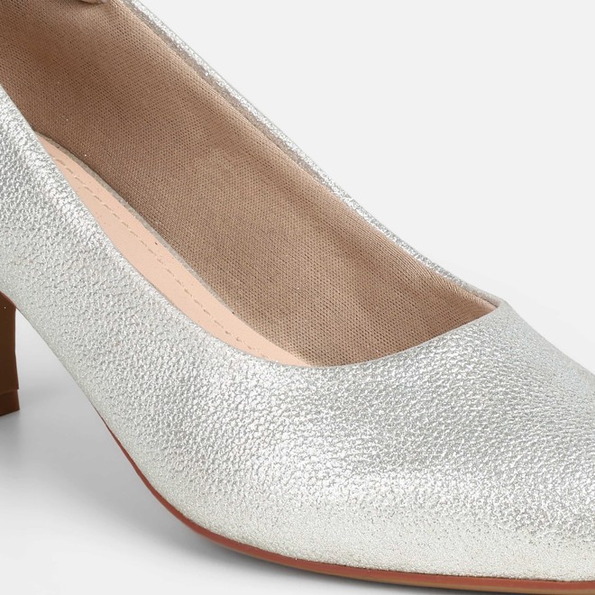 Mochi Women Silver Formal Pumps (SKU: 31-926-27-36)