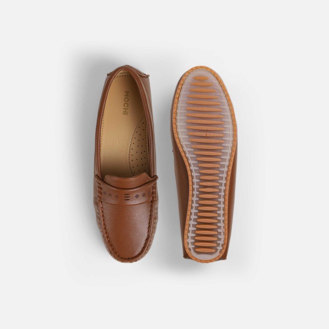 Mochi Women Tan Casual Loafers (SKU: 31-934-23-36)