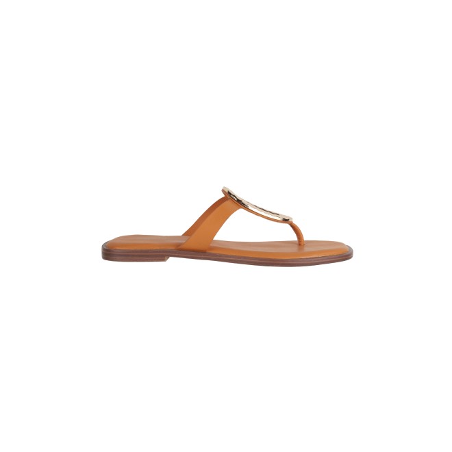 Mochi Women Orange Casual Slippers (SKU: 32-1064-25-36)