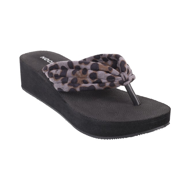 Mochi Women Black Casual Slippers (SKU: 32-1069-11-39)