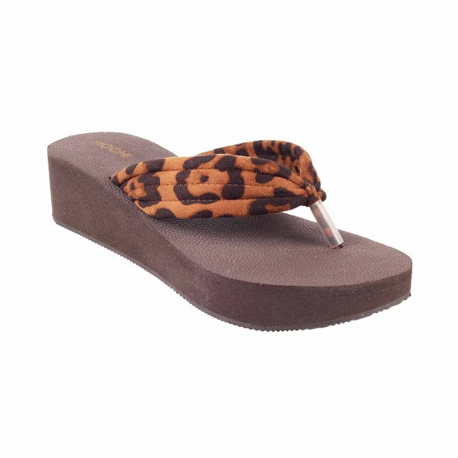 Mochi Women Tan Casual Slippers (SKU: 32-1069-23-39)