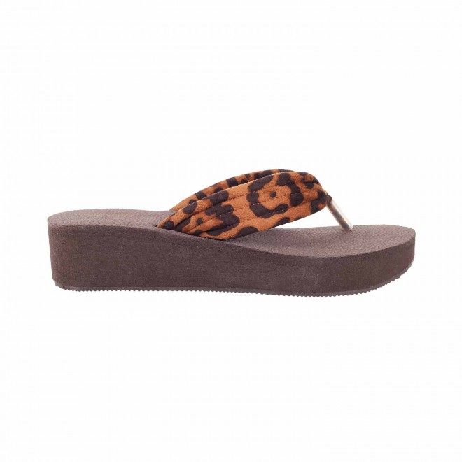 Mochi Women Tan Casual Slippers (SKU: 32-1069-23-39)