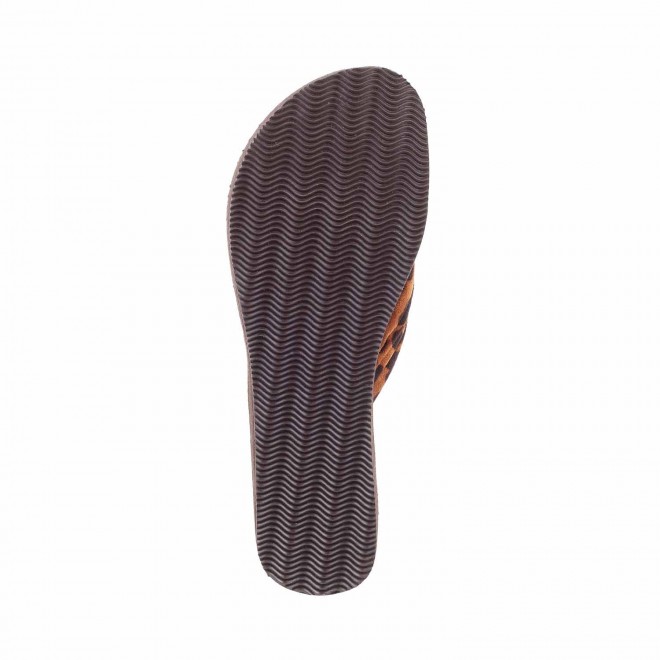 Mochi Women Tan Casual Slippers (SKU: 32-1069-23-39)