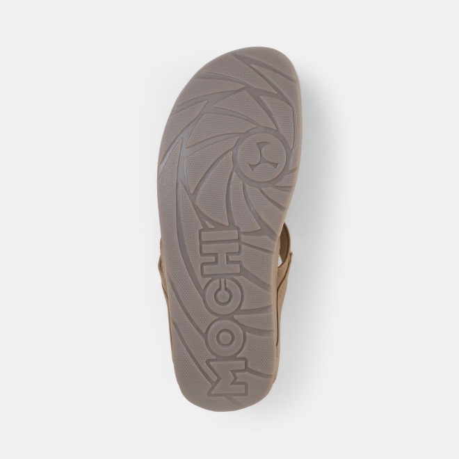 Mochi Women Beige Casual Slippers (SKU: 32-1090-20-36)
