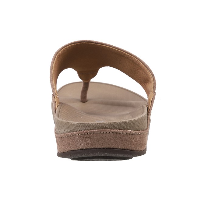 Mochi Women Beige Casual Slippers (SKU: 32-116-20-36)