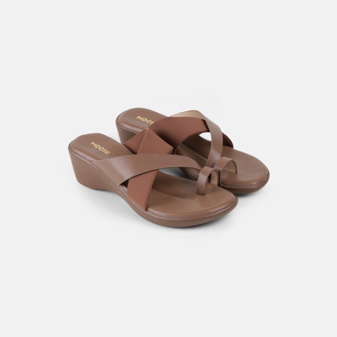 Mochi Women Rose-gold Casual Slip Ons (SKU: 32-1176-22-36)