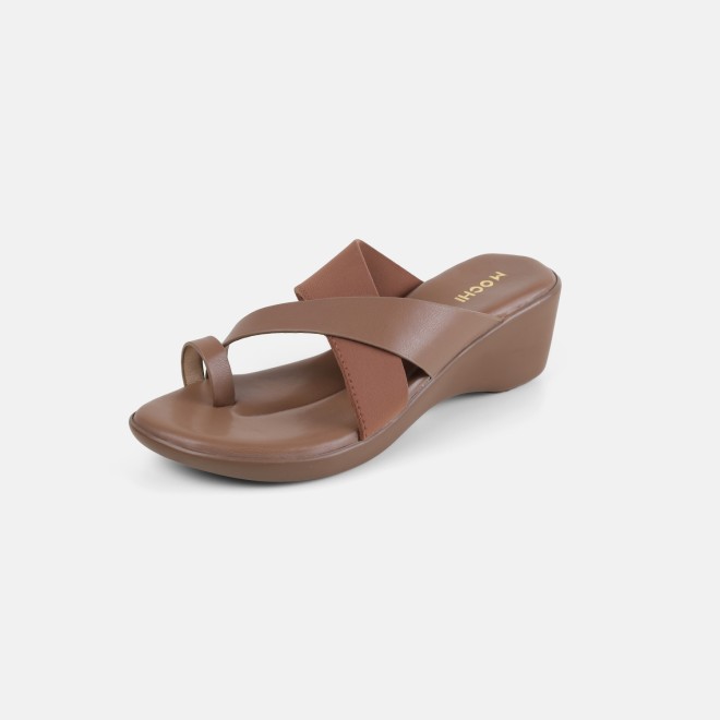 Mochi Women Rose-gold Casual Slip Ons (SKU: 32-1176-22-36)
