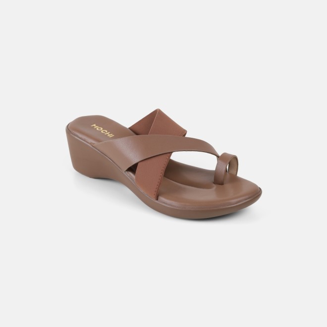 Mochi Women Rose-gold Casual Slip Ons (SKU: 32-1176-22-36)