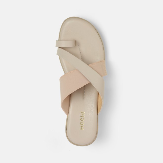 Mochi Women Grey Casual Slip Ons (SKU: 32-1176-14-36)