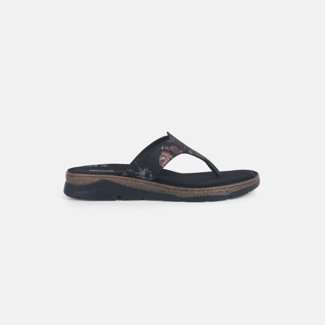 Mochi Women Black Casual Slippers (SKU: 32-1181-11-36)