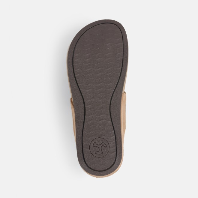 Mochi Women Gold Casual Slippers (SKU: 32-1194-15-36)