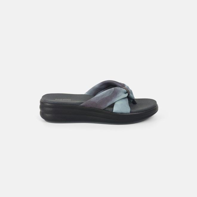 Mochi Women Grey Casual Slippers (SKU: 32-1211-14-36)