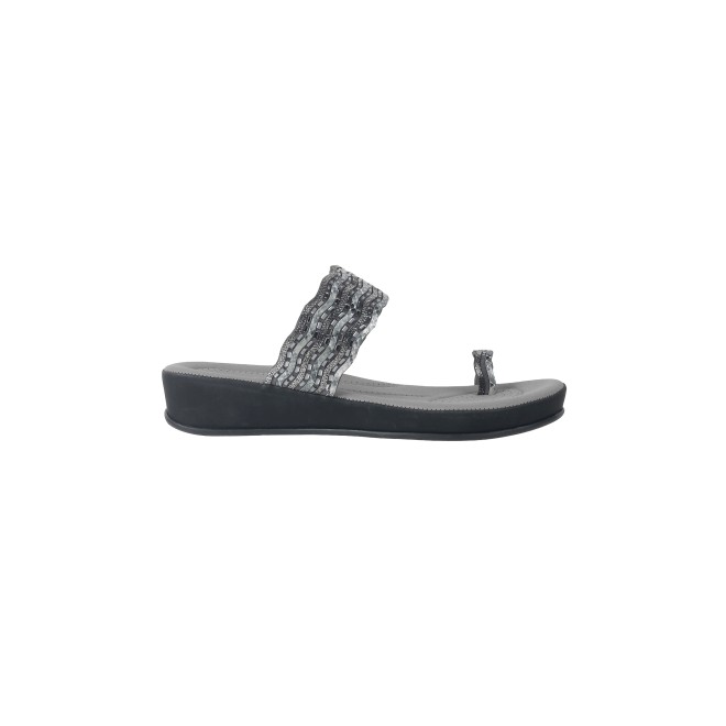 Mochi Women Black Casual Slip Ons (SKU: 32-1217-11-36)