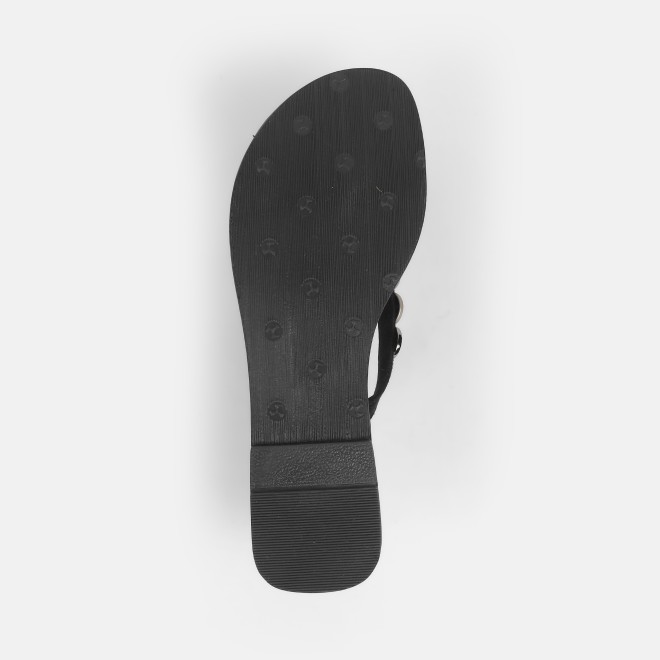 Mochi Women Gun-metal Casual Slippers (SKU: 32-1220-29-36)
