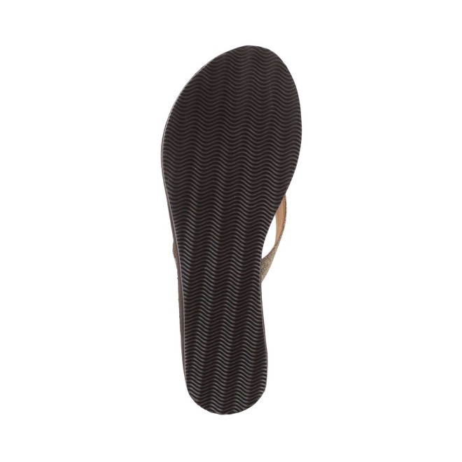 Mochi Women Antique-Gold Casual Slippers (SKU: 32-1234-28-38)