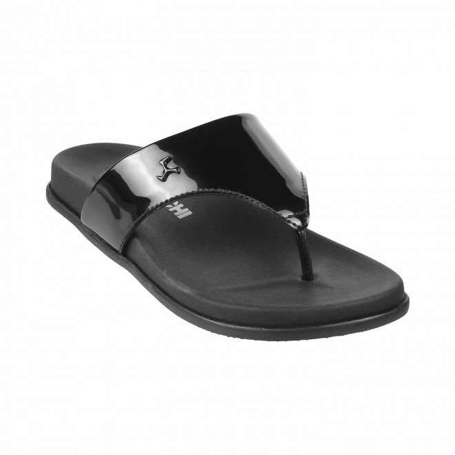 Mochi Women Black Casual Slippers (SKU: 32-1355-11-36)