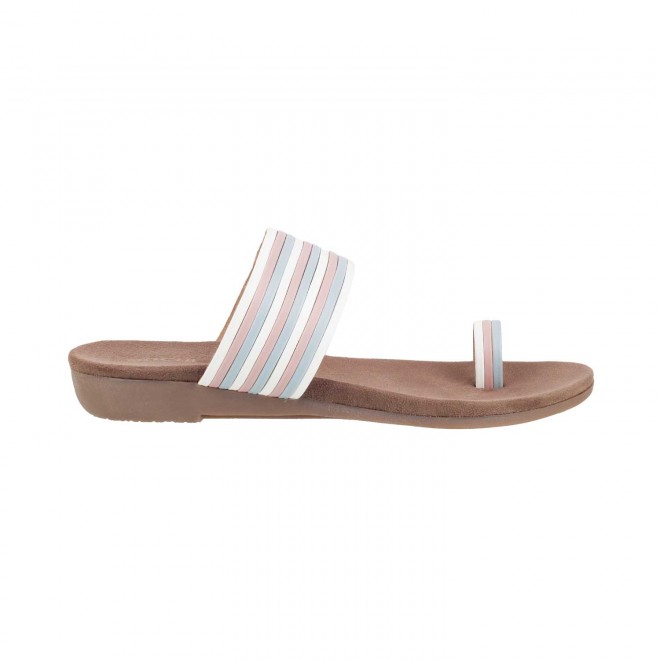 Mochi Women White-Multi Casual Slip Ons (SKU: 32-1359-76-36)