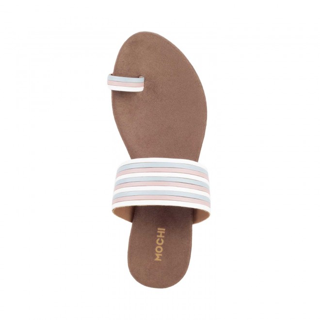 Mochi Women White-Multi Casual Slip Ons (SKU: 32-1359-76-36)