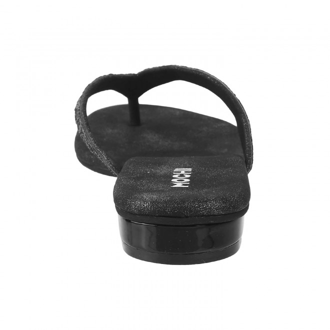 Mochi Women Black Casual Slippers (SKU: 32-1369-11-36)