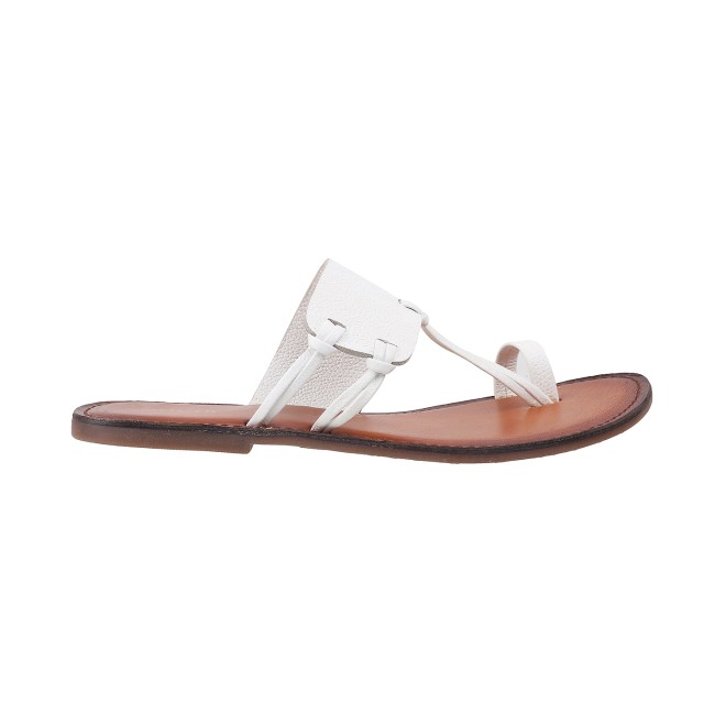 Mochi Women White Casual Slip Ons (SKU: 32-1383-16-36)