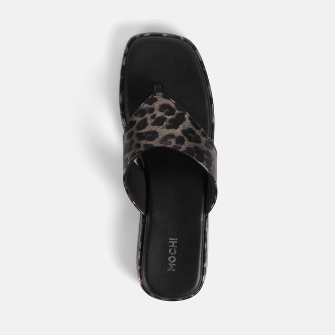 Mochi Women Black Casual Slippers (SKU: 32-1407-11-36)